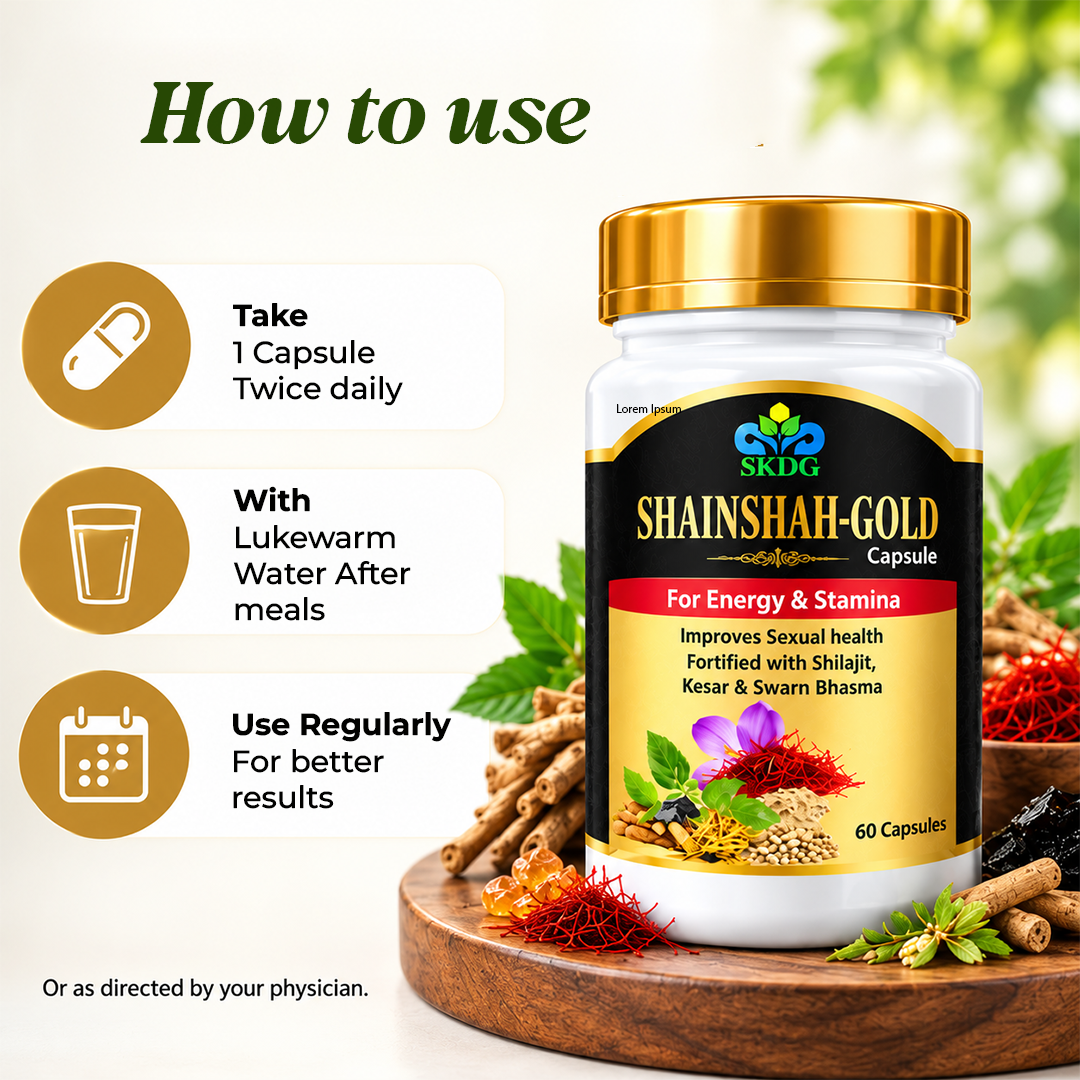 SKDG Shainshah-Gold Capsule