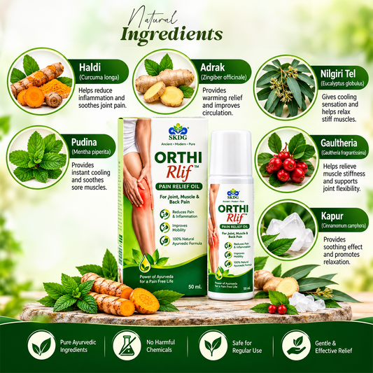 SKDG Orthi Rlif Pain Relief Oil