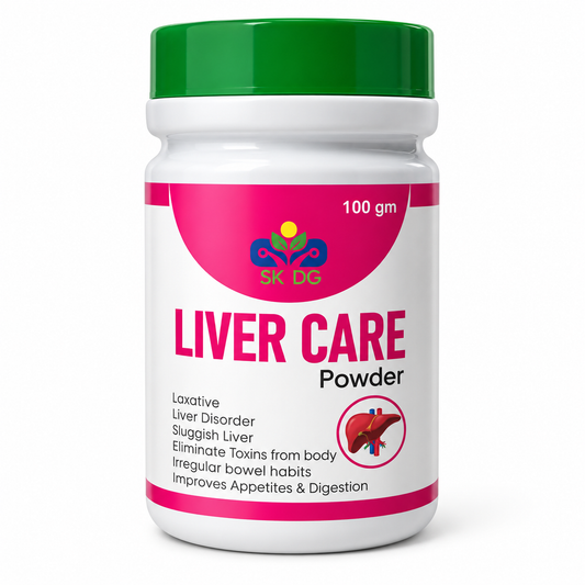 SKDG Liver Care Powder, 100 g Ayurvedic churna jar