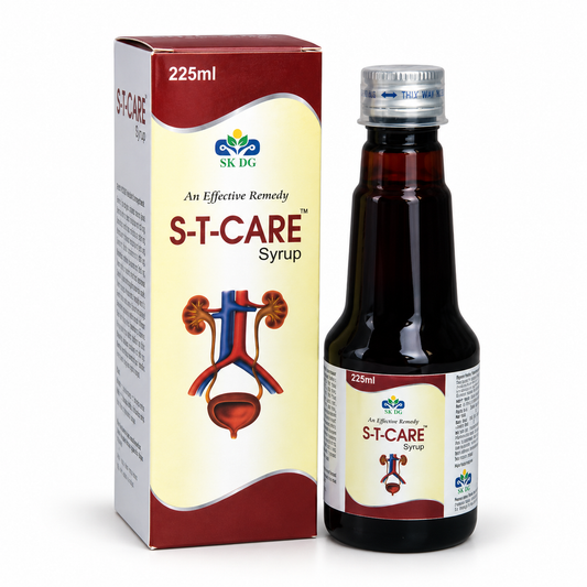 SKDG S-T-Care Ayurvedic Syrup, 225 ml, with box